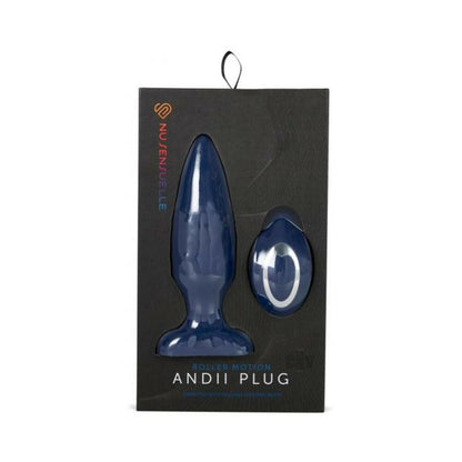 Sensuelle Andii Plug W/roller Navy Blue