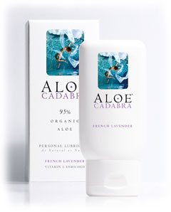 Aloe Cadabra Organic Lube Lavender 2.5 oz