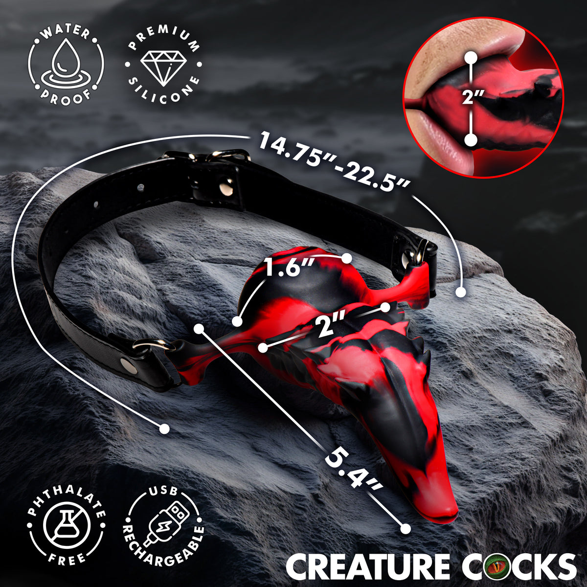 Demon's Tongue Vibrating Oral Enhancer