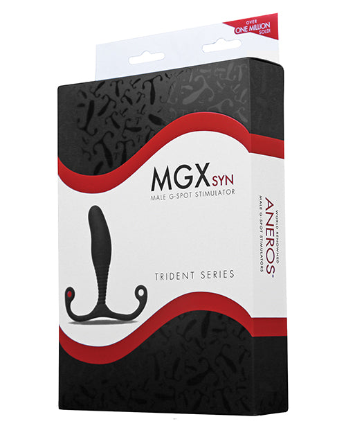 Aneros Trident Series Prostate Stimulator Mgx Syn Trident - Black