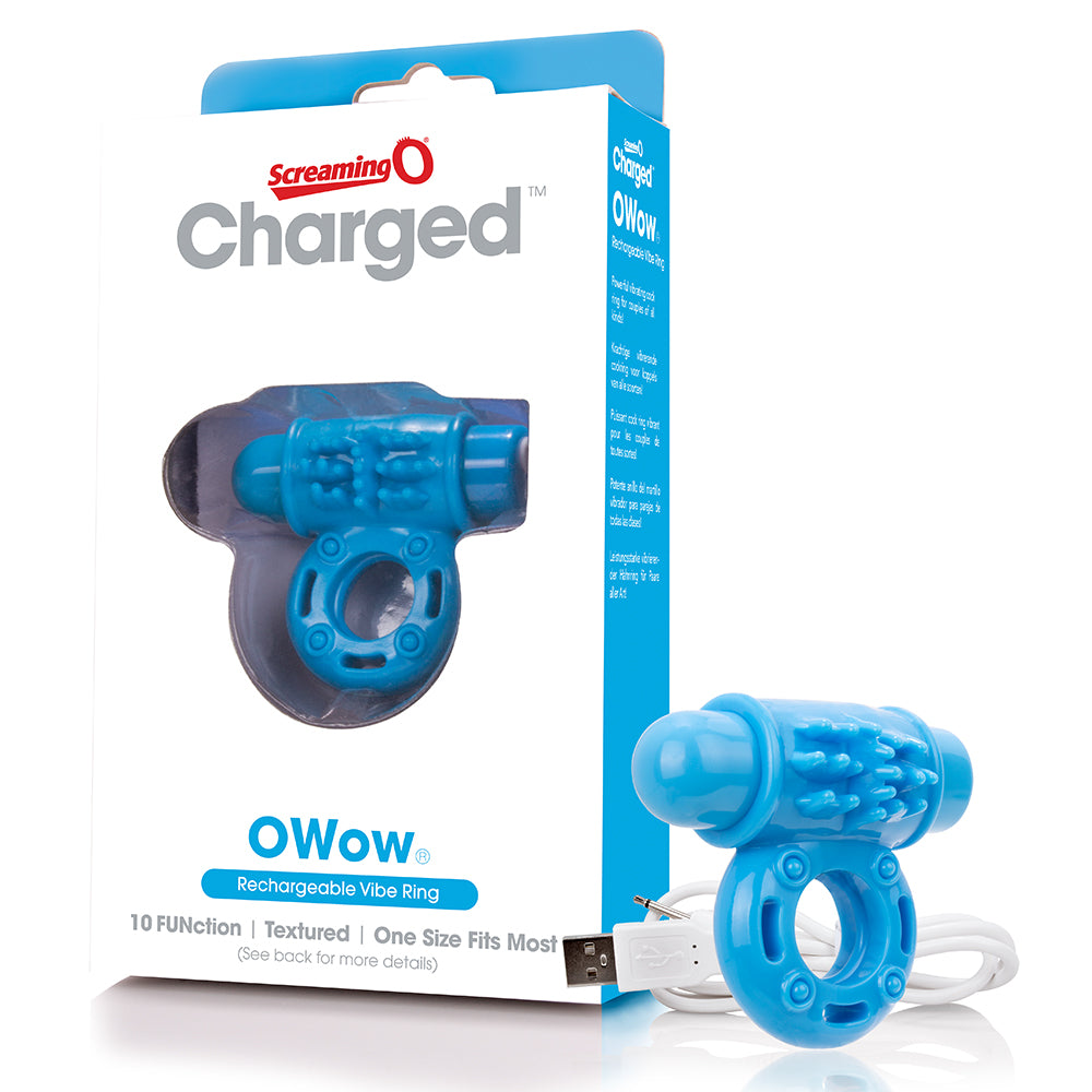 Screaming O Charged Owow Vooom Vibrating Cock Ring