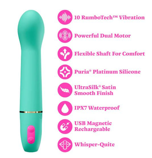 Aria Flirty Af 2.0 Vibe Teal Rechargeable