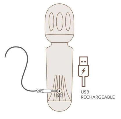 Azalea Red Rechargeable Mini Wand