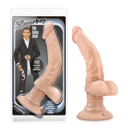 Loverboy The Boss Man Beige Vibrating Dildo