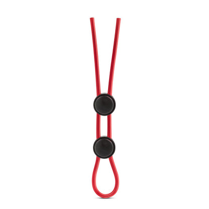Stay Hard Silicone Dbl Loop Cockring Red