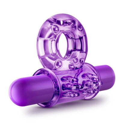 Play With Me - Couples Play - Vibrating Cockring - Purple