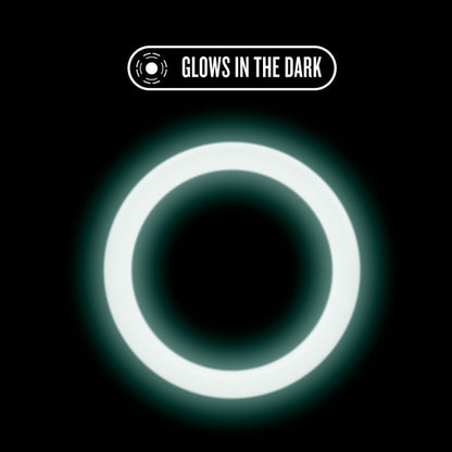 Performance - Silicone Glo Cock Ring - White Glow
