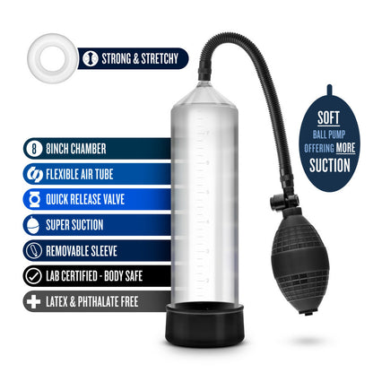 Performance Vx101 Male Pump Clear