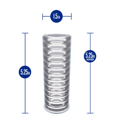 Rize Ribz Self Lube Stroker Clear