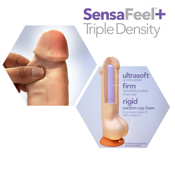 Dr. Skin Plus Posable Dildo 5 In. Vanilla