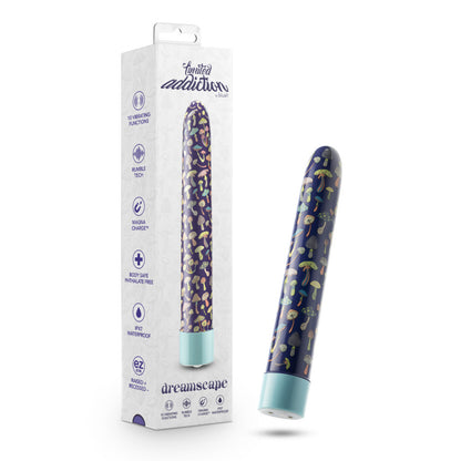 Limited Addiction Utopia Rechargeable 7 In. Vibrator Aqua