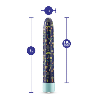Limited Addiction Utopia Rechargeable 7 In. Vibrator Aqua