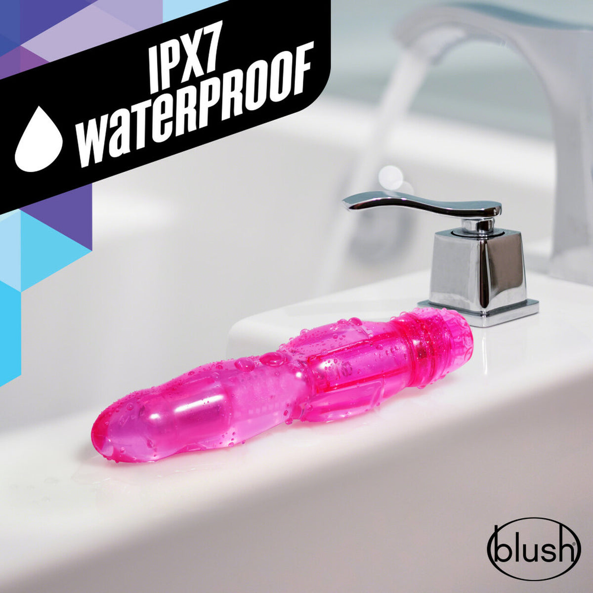 Naturally Yours Bloom Flexible Vibrator - Pink