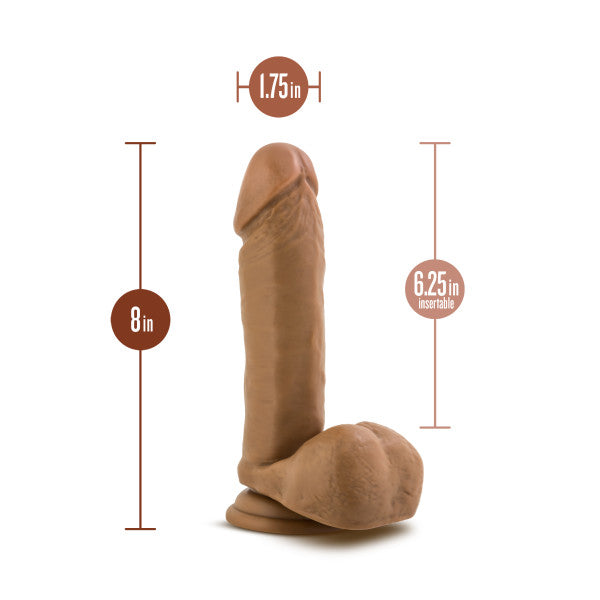 Dr Skin Dr William 8 Dildo Balls Tan