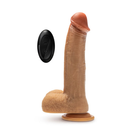 Dr. Skin Silicone Dr. Phillips Thrusting Dildo 8.5 In. Tan