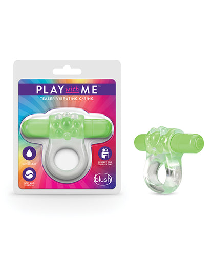 Play With Me - Teaser Vibrating C-ring - Green