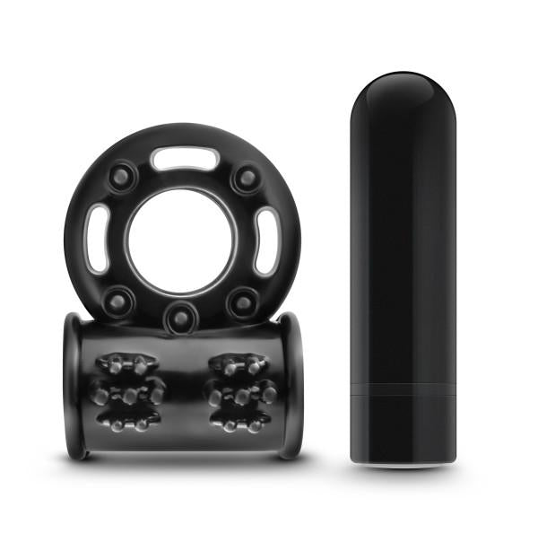 Performance Plus Thunder Vibrating Cock Ring Black