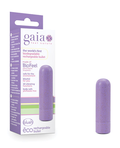 Gaia Eco Rechargeable Bullet Lilac
