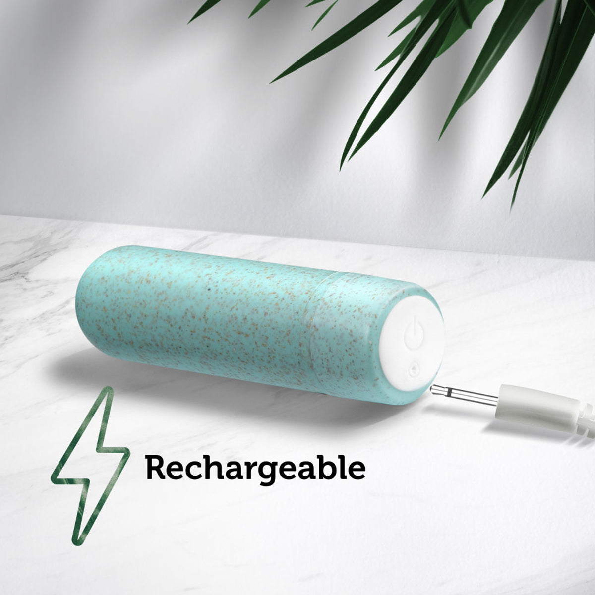 Gaia Eco Rechargeable Bullet - Aqua