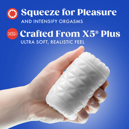 Rize Reakt Self-lubricating Stroker White