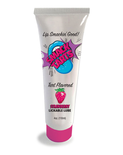 Smack Tarts Lickable Sour Strawberry Lube 4 oz.