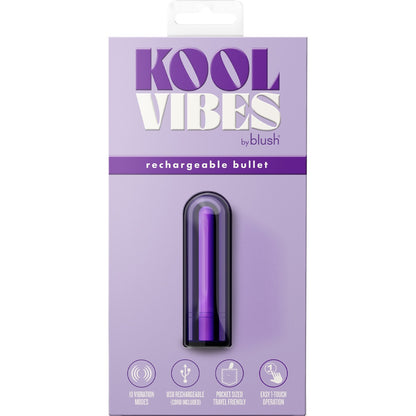 Kool Vibes Rechargeable Mini Bullet Grape