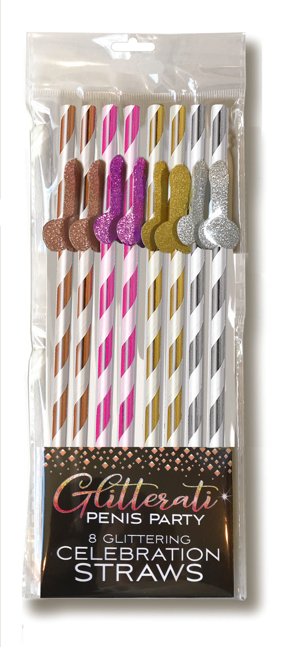 Glitterati Tall Straws