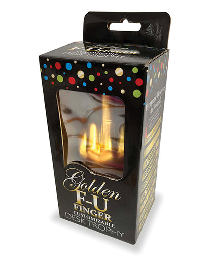 Golden F U Finger Trophy