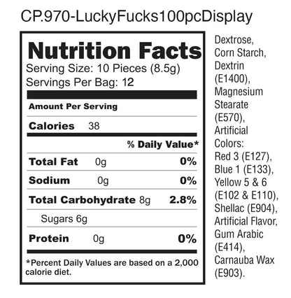 Lucky Fucks 3Oz Bag