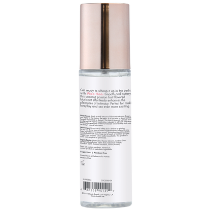 Cgc Woo Hoo Personal Lubricant Flavored Coconut Passion 4.4oz