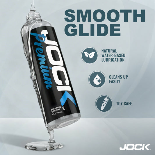 JOCK Premium Water Based Lubricant 8oz