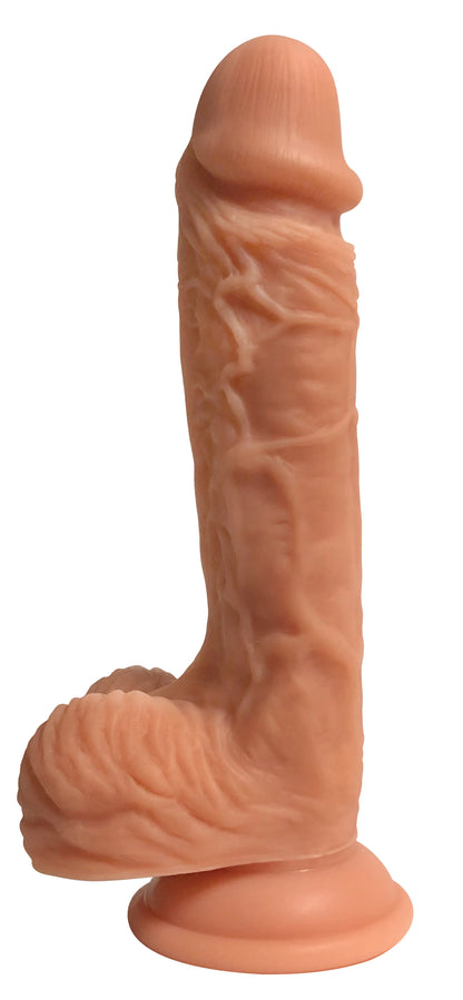 Easy Riders Dual Density Silicone Dildo - 8 Inch