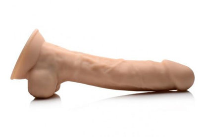 Fleshstixxx Vibrating Rechargeable Dong 8 In. Light