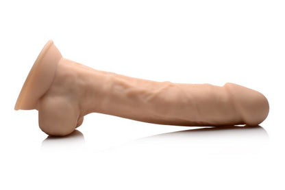 Fleshstixxx Vibrating Rechargeable Dong 8 In. Light