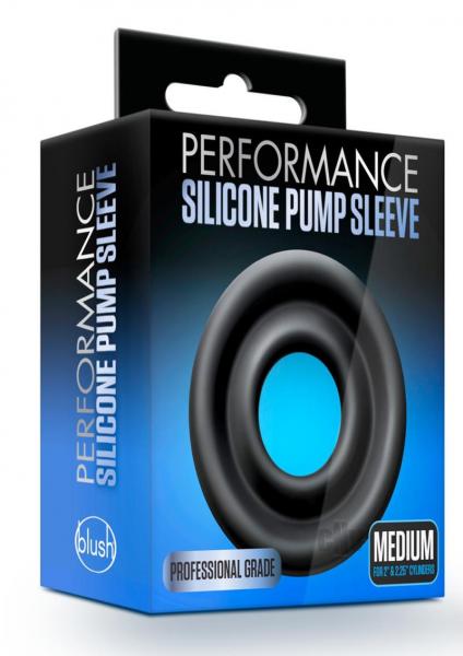 Performance - Silicone Pump Sleeve - Medium - Black