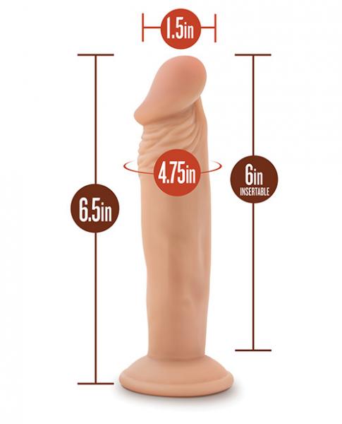 Dr Skin Dr Small 6 Dildo Vanilla