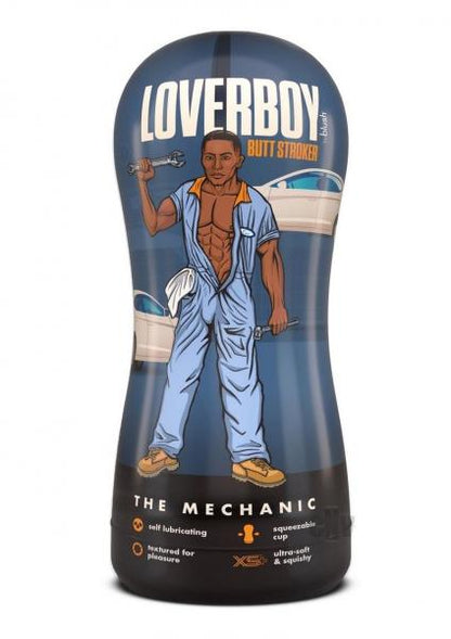 Loverboy Mechanic Lube Stroker Brown
