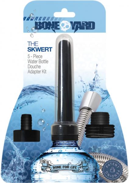 Boneyard The Skwert 5 Piece Water Bottle Douche Adapter Kit