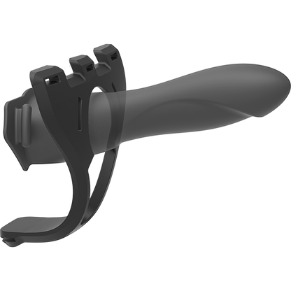 Body Extensions Hollow Large Dong Strap On Set Black