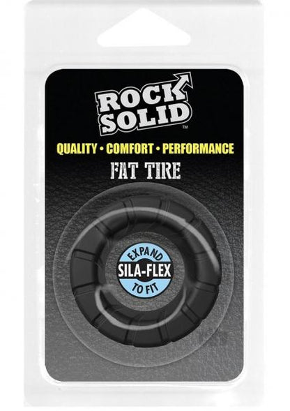 Rock Solid Fat Tire Ring - Black