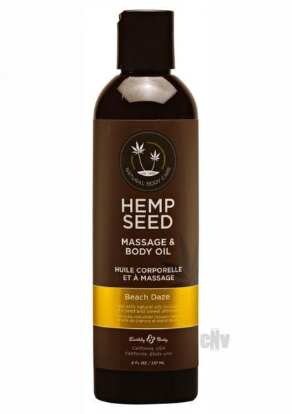 Earthly Body Massage & Body Oil - 8 Oz Beach Daze