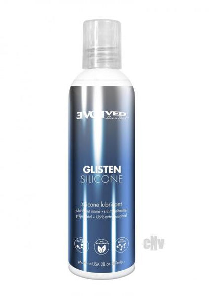 Evolved Glisten Silicone Lubricant 2 Oz.