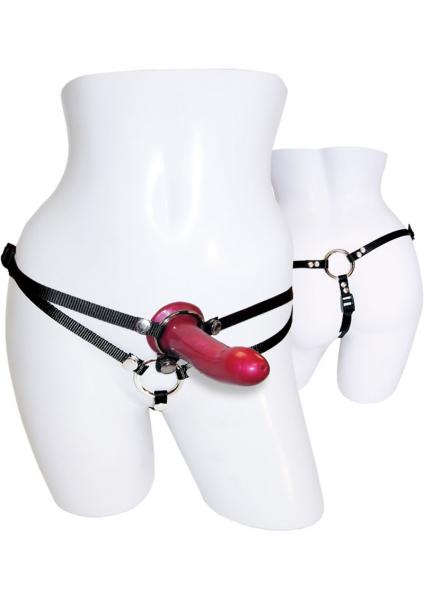 Menage A Trois Double Penetration Harness & Dildo Set