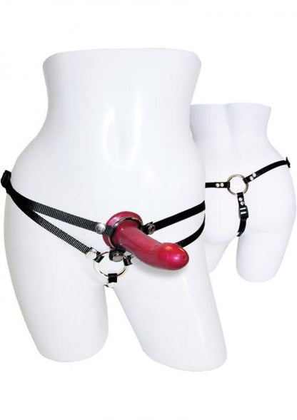 Menage A Trois Double Penetration Harness & Dildo Set