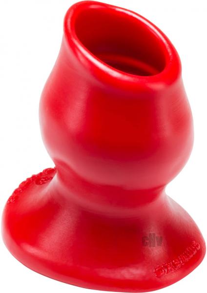 OxBalls Pighole-3, Hollow Plug Large Red