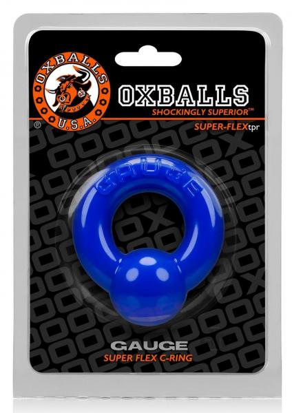 Oxballs Gauge Cockring - Police Blue