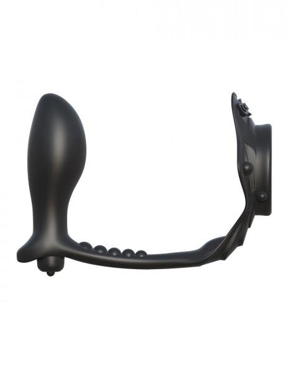 Rock Hard Ass Gasm Vibrating Ring - Black