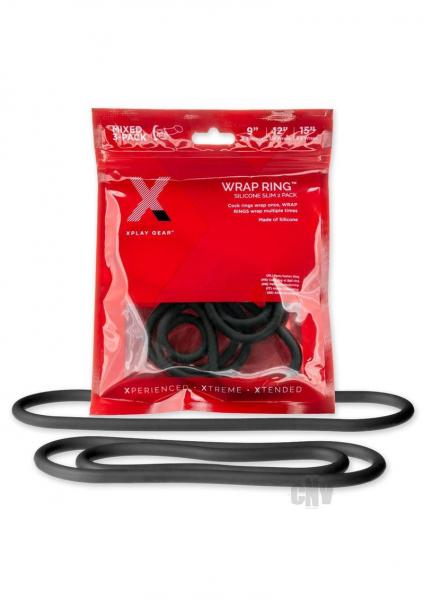 Xplay 3 Pk Silicone Slim Wrap Ring (9 12 15)
