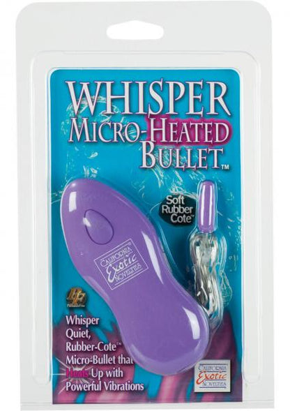 Whisper Micro Heated Bullet - Purple