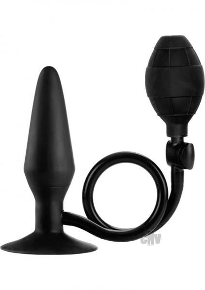 Booty Pumper Medium Black Inflatable Plug